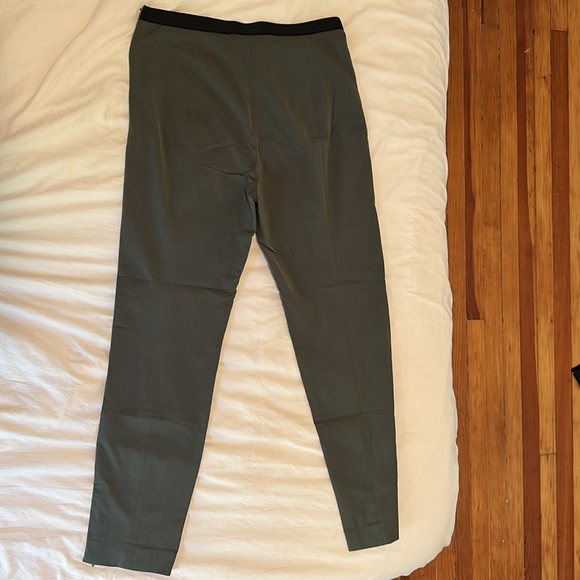 Mango Green Elastic Pants - Picture 2 of 4